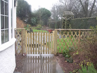 Side garden gate, Hereford